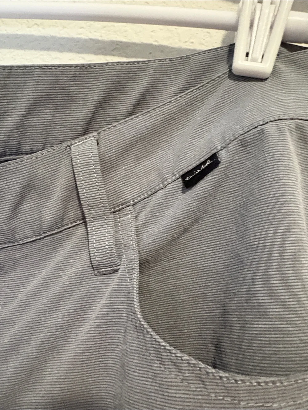 Travis Mathew Men's Light Gray Stretch Chinos